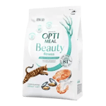 Optimeal Adult & Senior Beauty Podium Shiny Coat & Dental Care Torrfoder Till Katt 1,5 kg