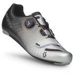 SCOTT Comp BOA cykelsko racer black fade/metallic silver herr - Skostorlek 43