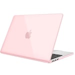 Fintie Case Compatible with MacBook Air 13.6 Inch (2022 Release) Model A2681 - Snap On Hard Shell Cover for MacBook Air 13.6" M2 Chip with Liquid Retina Display and Touch ID, Pink