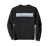 Anchorman The Legend Of Ron Burgundy Silver Logo Sweatshirt