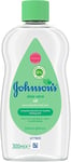 JOHNSONS Aloe Vera Baby Oil 300ml � Leaves Skin Soft and Smooth � Ideal fo