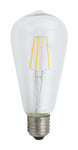 PR Home LED-lampa E27 skymningsrelä Klar 64mm 2700K 4W