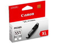 Canon CLI-551GY XL - Lång livslängd - grå - original - bläcktank - för PIXMA iP8750, iX6850, MG5655, MG6350, MG6450, MG7150, MG7550