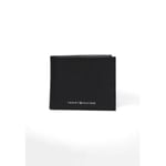 Tommy Hilfiger Men TH PLAQUE MINI CC WALLET, Black, One Size