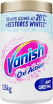 Vanish Gold Oxi Action Stain Remover & Whitening Booster 1.5 kg (Pack of 1) 