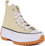 Converse Run Star Hi Hike Motion Lemon A02132C Yellow UK 3 - 12