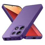 Tenphone Coque pour Xiaomi Redmi Note 13 Pro 4G (Pas pour 5G), Housse Etui de Protection Silicone Souple,Cover Antichoc avec Protege de Camera,Compatible avec TPU (Violet, Note 13 Pro 4G)