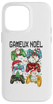 Coque pour iPhone 14 Pro Max Gameux Noël - Cadeau Parfait pour les Gamers Jeux Vidéo