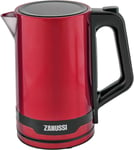 Zanussi ZEK-1240-RD 1.7Litre 2200 Watt Cordless Electric Jug  Kettle - Red