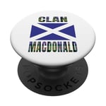 Clan McDonald Tartan Nom de famille écossais Scotland Pride PopSockets PopGrip Adhésif