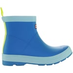 Hunter Childrens Unisex Play Kids Blue Rain Boots - Size UK 12 Kids