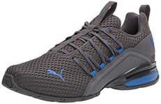 PUMA Men's Axelion Sneaker, Castlerock-Palace Blue, 9 UK