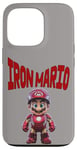 iPhone 13 Pro Iron Mario Cartoon Design Case