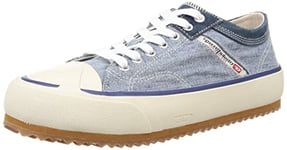 DIESEL Homme Principe Baskets, Light Blue/Vintage Indigo-H8955, 39 EU