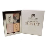 Burberry Brit Miniatures Eau De Paefum 4x 5ml Gift Set - damaged box