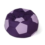 GO GIFT Pouf Violet Violet Oxford Football