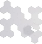 Nanoleaf Shapes Hexagone Pack d'Extension, 25 Panneaux Lumineux Additionnels - Appliques Murales Intérieur Modulaires Connectées LED RGBW Wi-Fi, Compatible Alexa, pour Salon Chambre ou Bureau Gaming