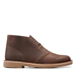 Clarks Desert Boot Bushacre 3, Bottine Chukka Homme, Cire D39 Abeille, 46 EU