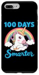 Coque pour iPhone 7 Plus/8 Plus 100 Days Smarter Unicorn Girls Teacher 100e jour d'école