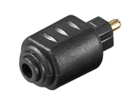 Goobay 11924, Toslink, 3,5 Mm, Svart