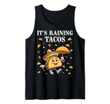 It's Raining Tacos Funny Taco Lovers Kids Girls Boys & Adult Tank Top