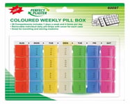 Weekly Daily Pill Box Organiser Medicine Tablet Storage Dispenser 7 Day Week