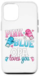 iPhone 15 Pro Pink Or Blue Opa Loves You Boxing Gender Reveal Party Case