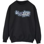 Sweat-shirt Willy Wonka  Chocolate Factory Logo