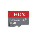 Carte Micro sd 256 Go, carte flash microSDXC uhs-i, jusqu'à 100 Mo/s, A1, U3, Class10, V30, carte tf haute vitesse