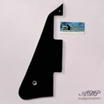 Black 3 ply Lefty Pickguard for Gibson LP standard or custom Humbuckers