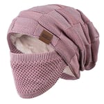 REDESS Bonnet pour Homme et Femme Chapeaux d'hiver Chauds Bonnet de crâne tricoté épais