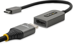 Adaptateur USB C vers HDMI - Vidéo 4K 60Hz, HDR10 - Dongle USB vers HDMI 2.0b - USB Type-C DP Alt Mode vers Écrans/Affichage/TV - Convertisseur USB vers HDMI (USBC-HDMI-CDP2HD4K60).[G109]