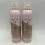 2 X Sanctuary Spa Shower Burst – Lily & Rose  - 200ml