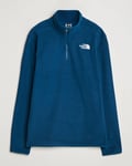 The North Face 100 Glacier Fleece 1/4 Zip Midnight Petrol