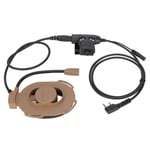 New HD01 Military Headset Unilateral Noise Reduction Outdoor Headphones With U94