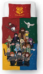 HARRY POTTER Official Licensed LEGO® Single Childs Duvet Cover Set |