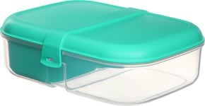 Sistema Ribbon Lunch To Go madkasse, 1,1L, teal