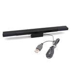 Barre De Capteur Wii De,Récepteurs Filaires,Ray De Signal Ir,Prise Usb Pour Nit/H,Accessoires De Jeu À Distance - Type Black