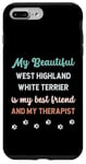 Coque pour iPhone 7 Plus/8 Plus West Highland White Terrier Chien Papa Maman Ami Thérapeute