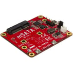 StarTech USB to mSATA Converter for Raspberry Pi and Development Boards - USB to mini SATA Adapter for Raspberry Pi (PIB2MS1) - Diskkontroller - mSATA