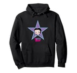 Betty Boop Purple And Blue Star Pullover Hoodie