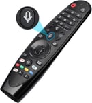 Magic Télécommande Pour Lg Tv Télécommande Pour Lg Mr20Ga Akb75855501 Mr19Ba Mr18Ba Magic Remote, Compatible Avec Lg Magic Télécommande Pour Lg Smart Tv Led Oled 4K Nanocell Avec Fonction