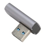 90 asteen USB 3.1 -sovitin 15 W 5 V 3 A 10 Gbps Plug and Play vasemman kulman USB-uros-naarassovitin kannettavalle tietokoneelle