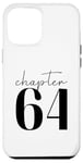 Coque pour iPhone 12 Pro Max Chapitre 64 Anniversaire Célébration Jalon