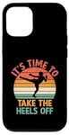 Coque pour iPhone 12/12 Pro It's Time To Take The Heels Of Kickboxing Kickboxer