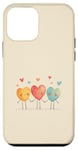 iPhone 12 mini Small hearts, matching, family, partner look, three friends Case