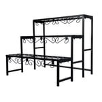 3 Tier Metal Flower Plant Stand Display Shelf