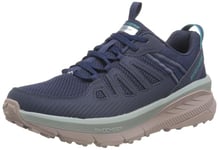 Skechers Femme Switch Back Cascades Trekking Low Cut, Bleu Marine, 36.5 EU