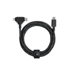Native Union 1,5 m USB-C til USB-C/Lightning Belt Cable Duo Ladekabel - Cosmos