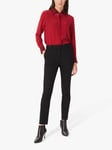 Hobbs Giulia Slim Trousers, Black